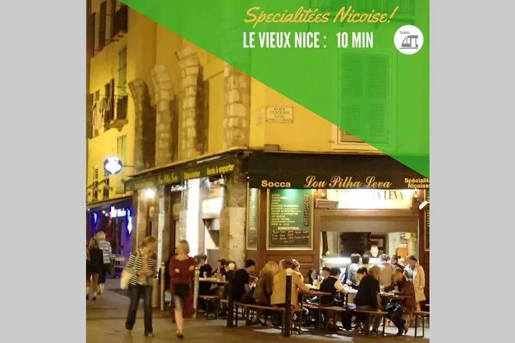 Studio Near Old Nice - Atypical - Tram At 10 M Apartment France